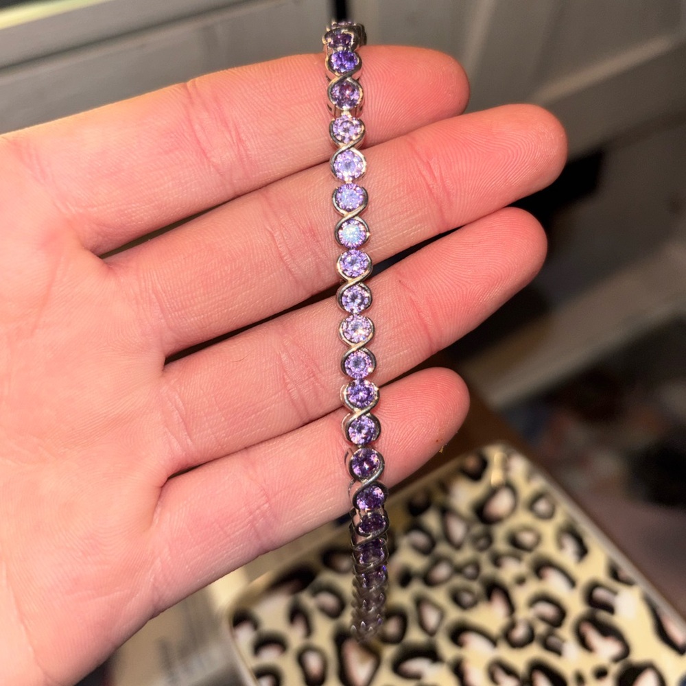 Belk Amethyst Gemstone Bracelet